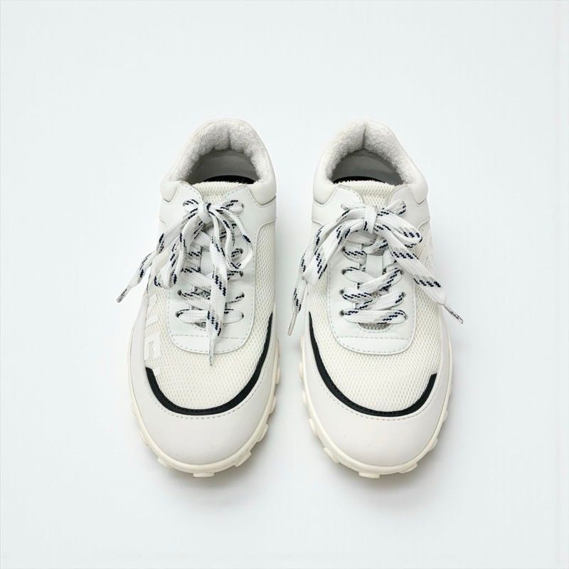 シャネル CHANEL スニーカー 靴 シューズ メッシュ ファブリック