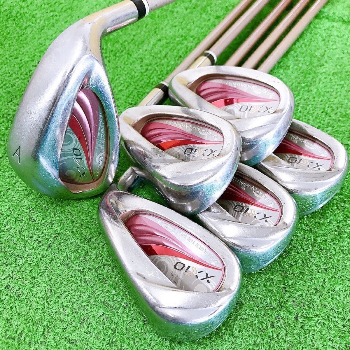 ツ90☆ゼクシオ12 6本レディースアイアンセット MP1100L XXIO11代目 L