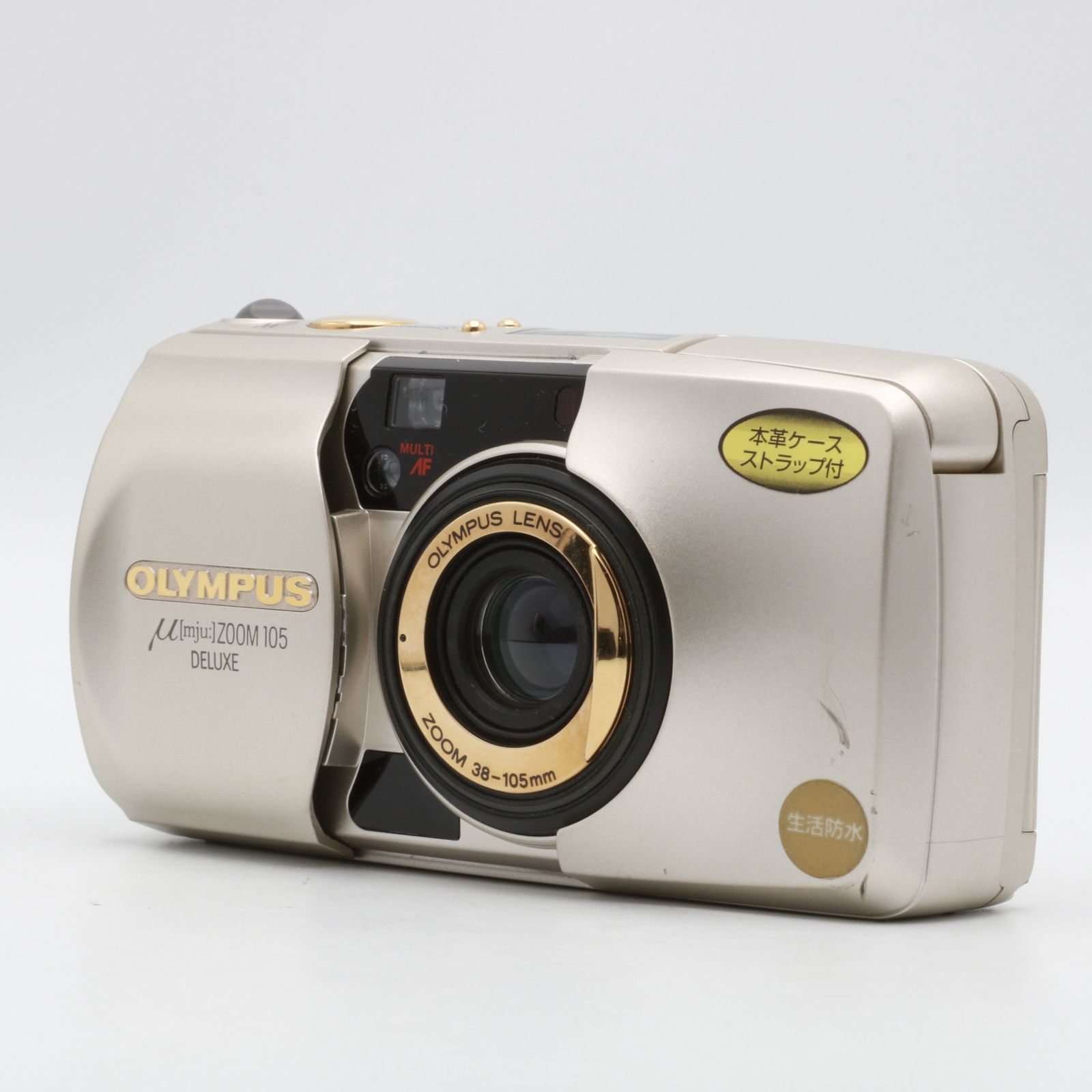 完動品】OLYMPUS μ ZOOM 105 DELUXE フィルムカメラ 動作確認済み