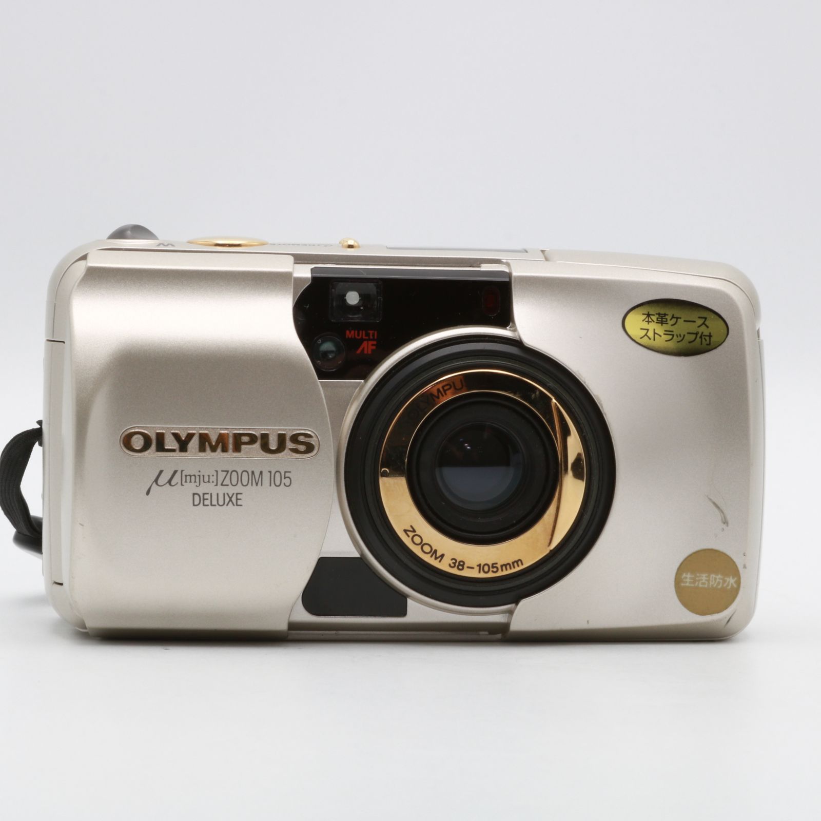 完動品】OLYMPUS μ ZOOM 105 DELUXE フィルムカメラ 動作確認済み