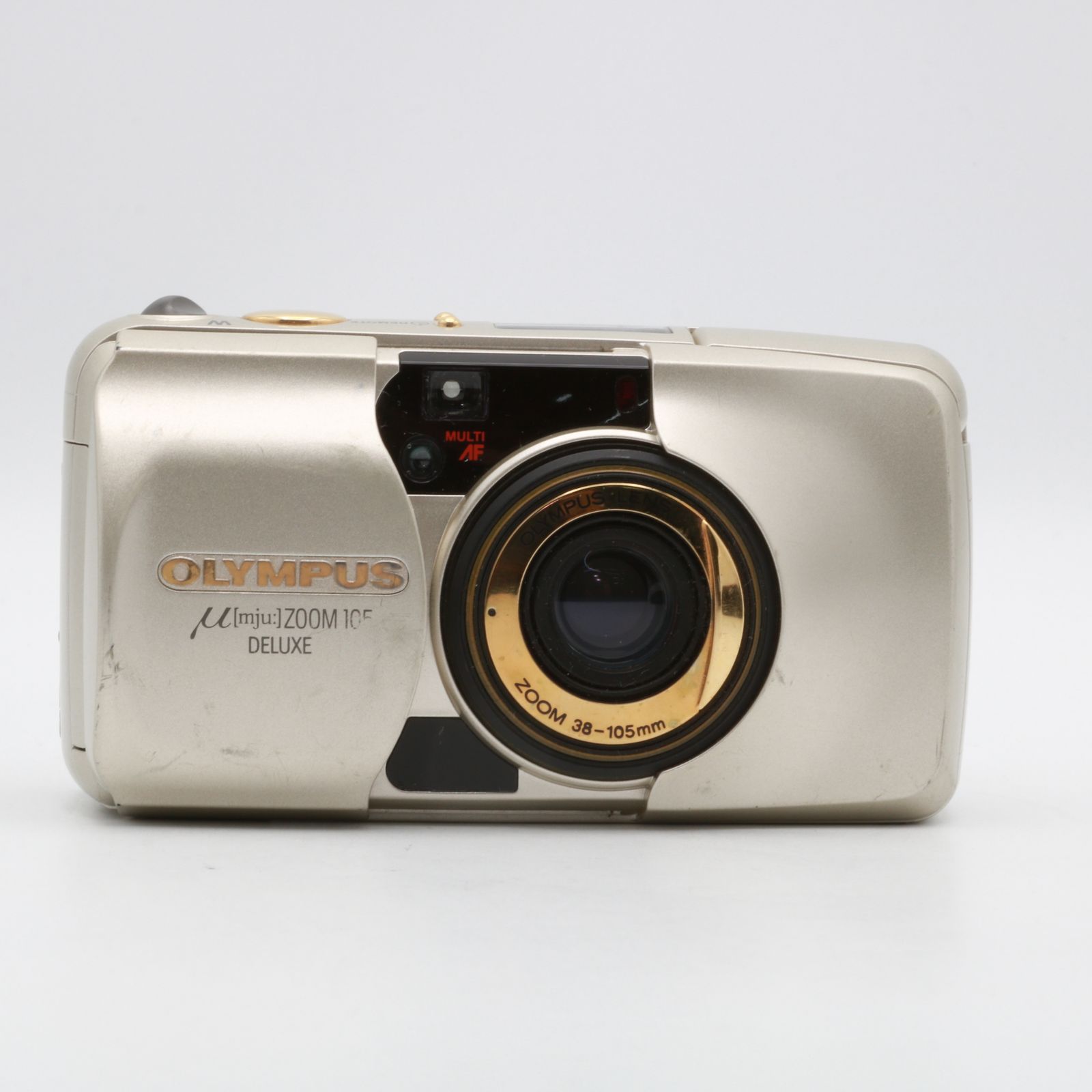 完動品】OLYMPUS μ ZOOM 105 DELUXE フィルムカメラ 動作確認済み