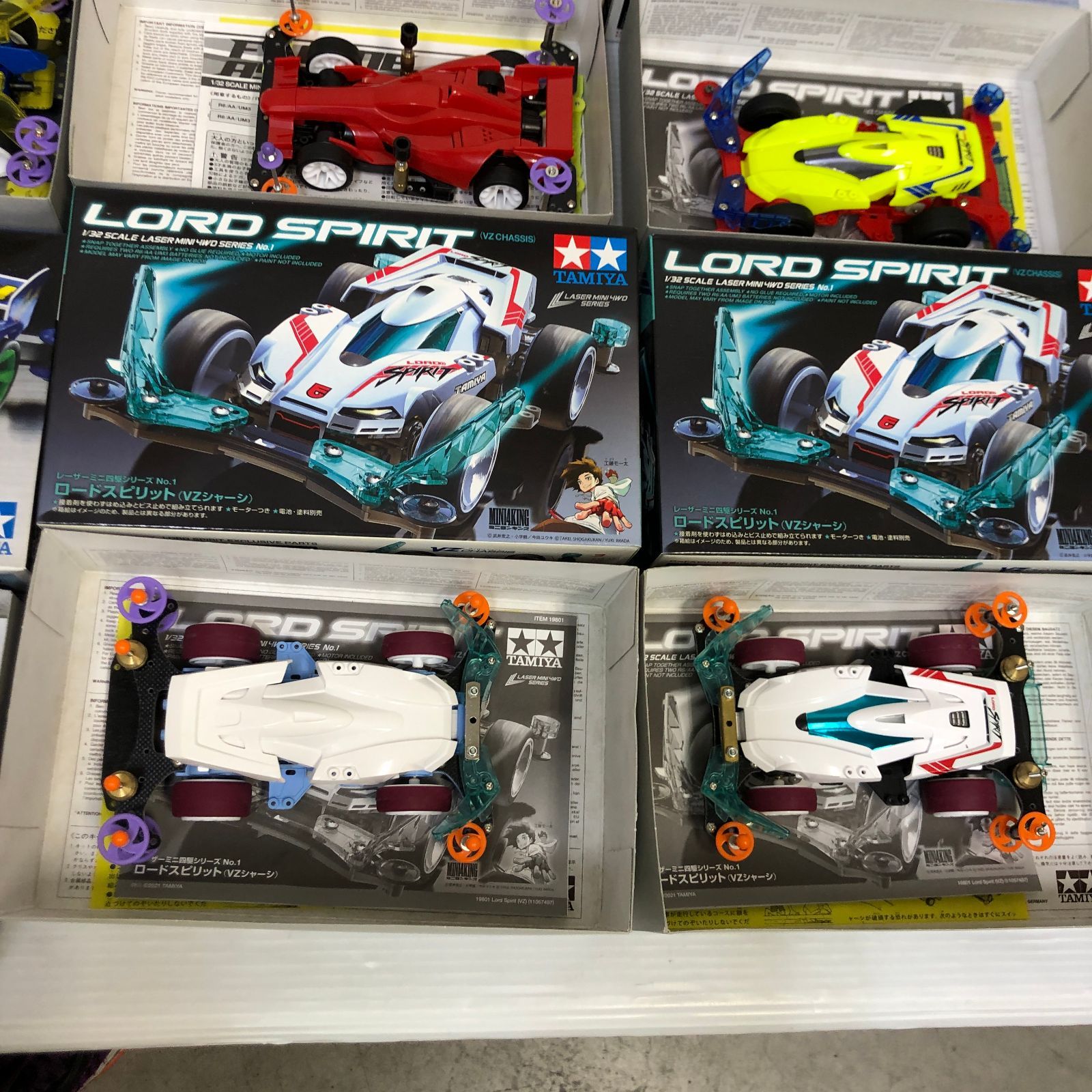 △①【ジャンク品】TAMIYA ミニ四駆 まとめ 大量 ※欠品・破損・動作等
