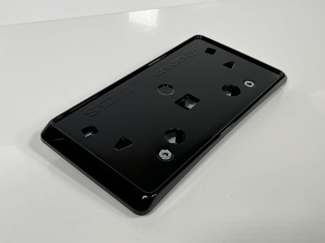 美品/低走行 レクサス RX500 TALH17 純正OP ナンバーフレーム 1枚 