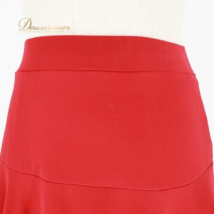 社交ダンス 衣装 スカート レッド系 チャコットロイヤルダンス Chacott