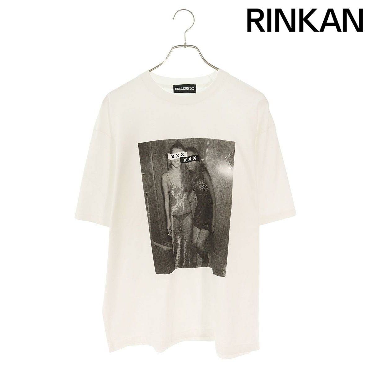 ゴッドセレクショントリプルエックス グラフィックロゴプリントTシャツ