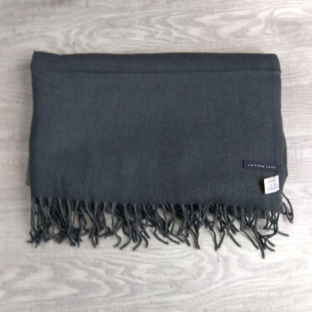 JURGEN LEHL ヨーガンレール グレー✖ベージュ ストール 26WK0032