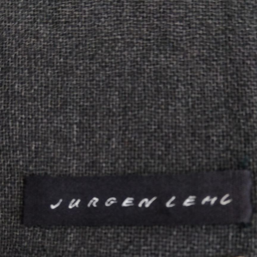 JURGEN LEHL ヨーガンレール グレー✖ベージュ ストール 26WK0032