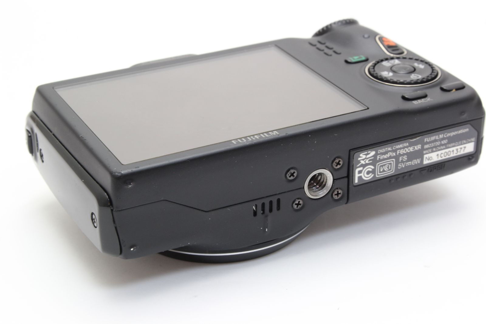 B+ (並品) FUJIFILM 富士フィルム FINEPIX F600EXR ブラック 初期不良 