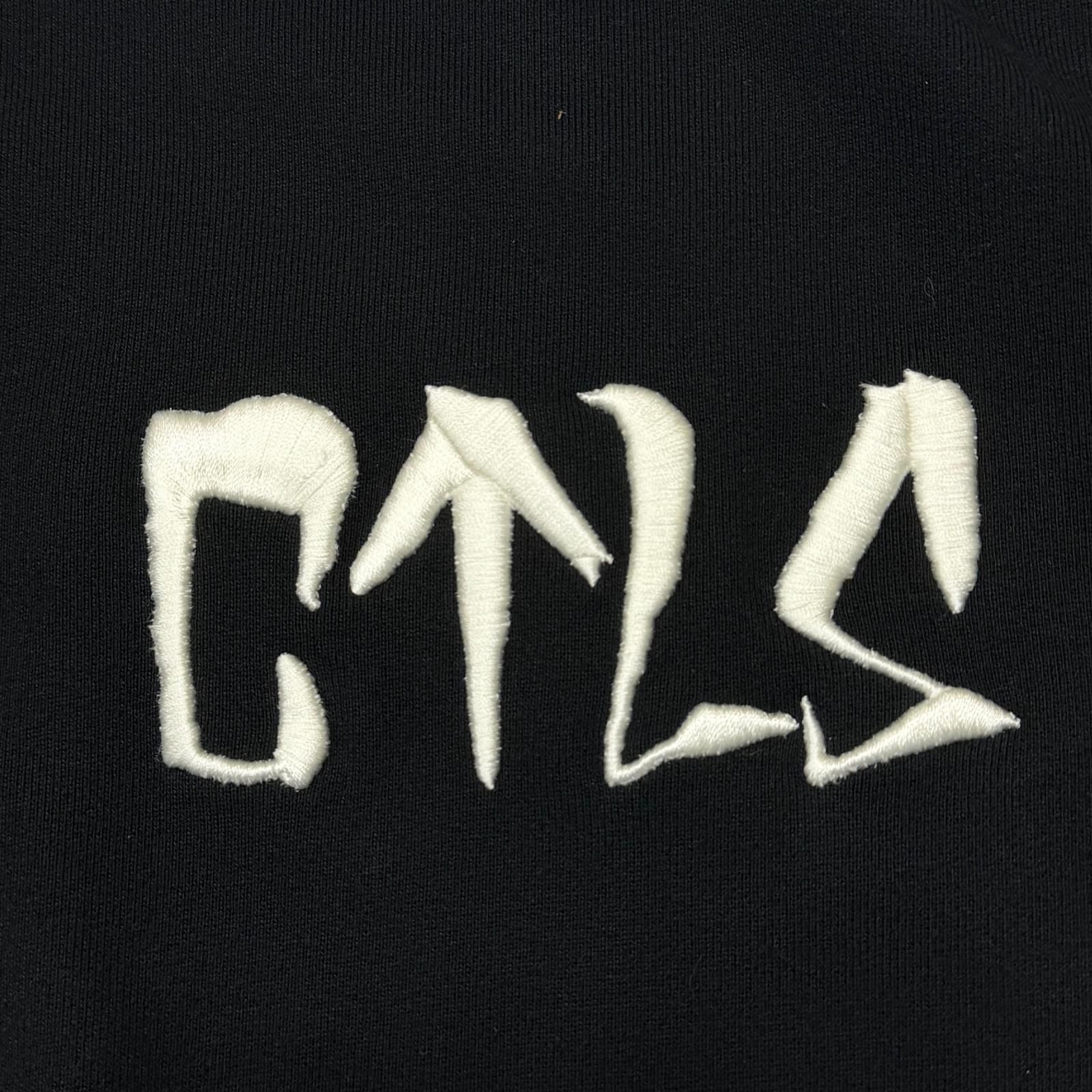 CVTVLIST 3D LOGO USUAL HOODIE ロゴ刺繍 スウェット フーディー