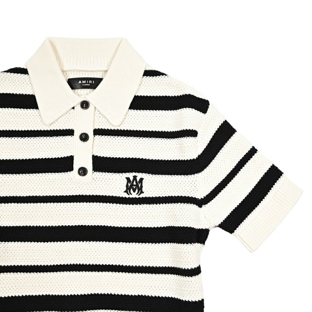 amiri ポロシャツ Amiri Amiri Sport Cotton Oversized Polo Shirt | Neiman Marcus