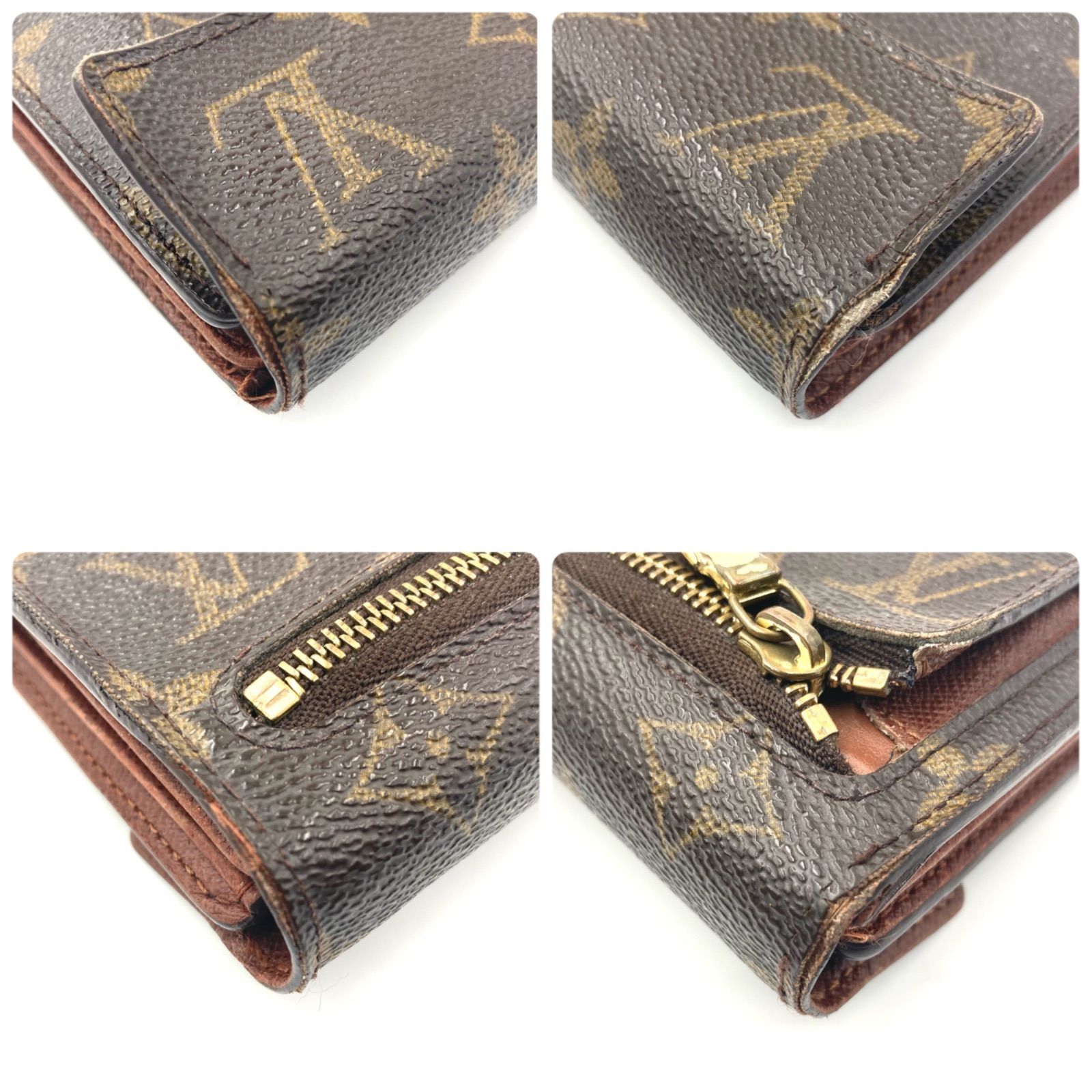 LOUIS VUITTON ルイヴィトン モノグラム ポルトフォイユ コアラ 三 