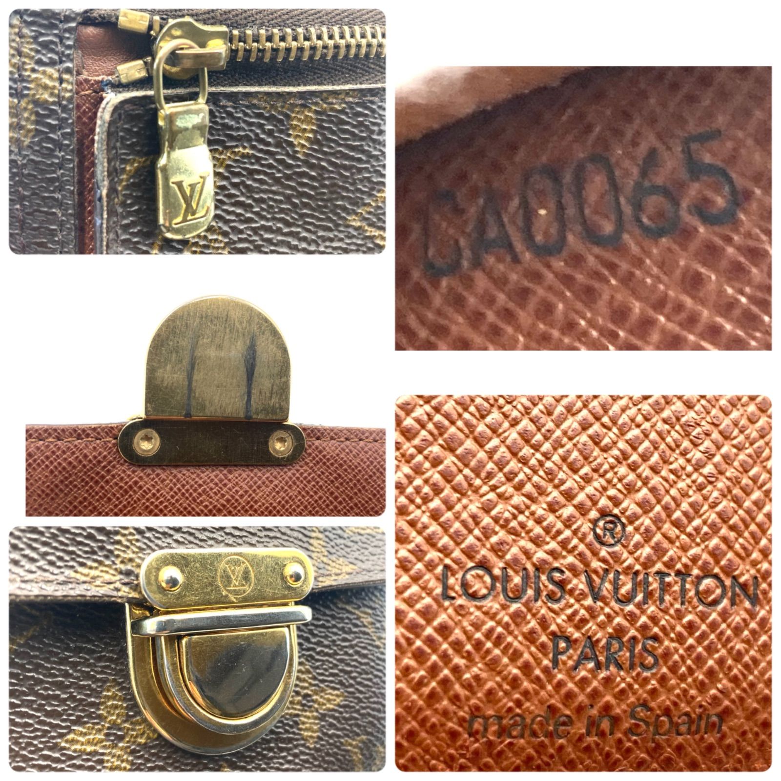 LOUIS VUITTON ルイヴィトン モノグラム ポルトフォイユ コアラ 三 