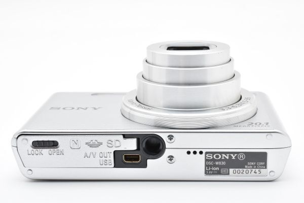☆極上品☆ SONY ソニー Cyber-Shot DSC-W830 コンパクトデジタル