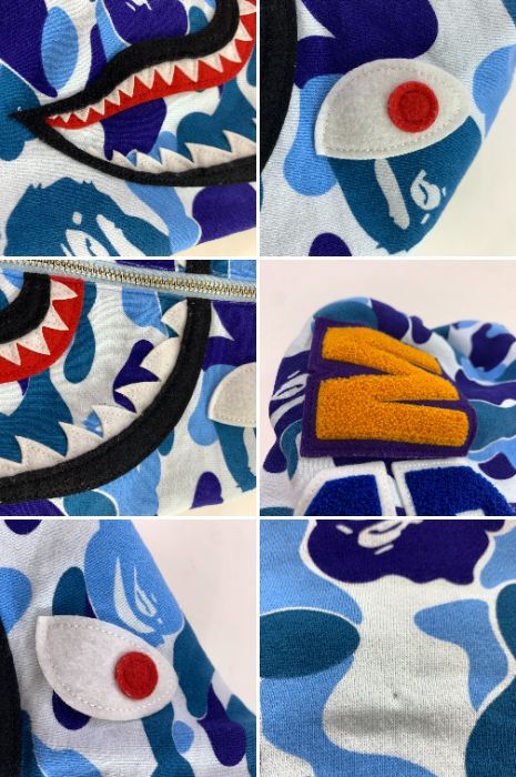 04w4473∞※【中古】 A BATHING APE アベイシングエイプ ABC CAMO SHARK