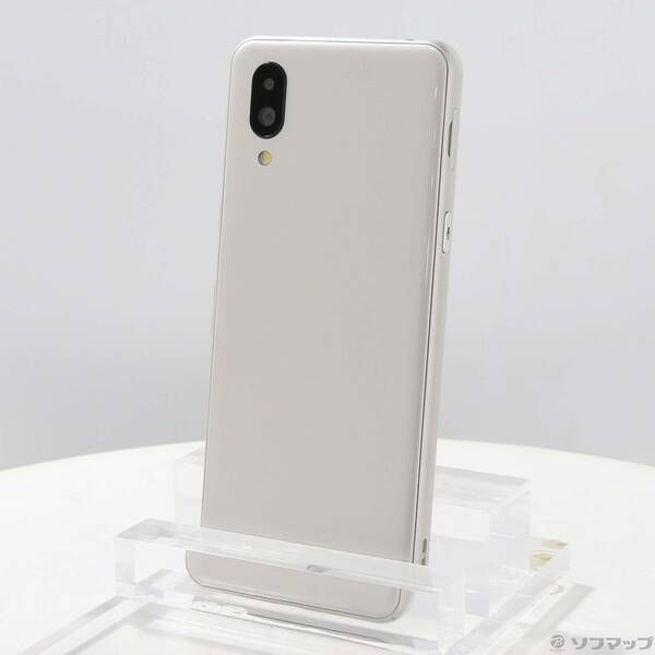 中古品〕 シンプルスマホ6 64GB シャンパンゴールド A201SH Softbank