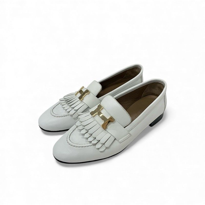 エルメス HERMES ロワイヤル ローファー 革靴 靴 シューズ レザー