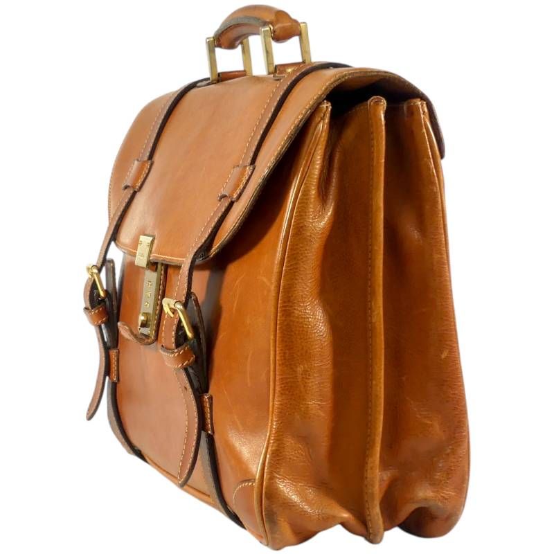 Dell'ga デルガ ビジネスバッグ イタリア製 本革 ブリーフケース A4