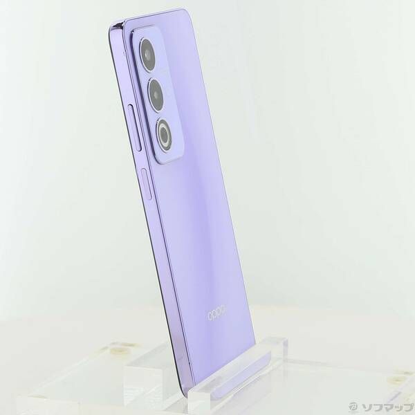 中古品〕 OPPO A3 5G 128GB パープル OPSAL1 Y!mobile SIMフリー【198