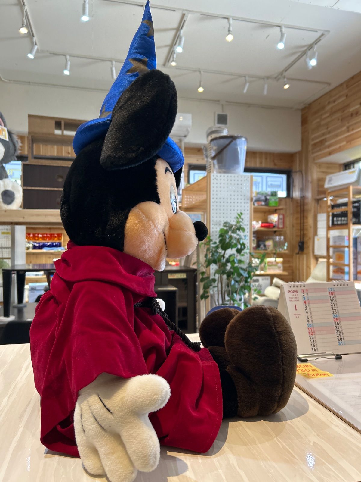 ミッキーマウスぬいぐるみ ディズニー ヴィンテージ レトロ 魔法使いミッキー ファンタジア