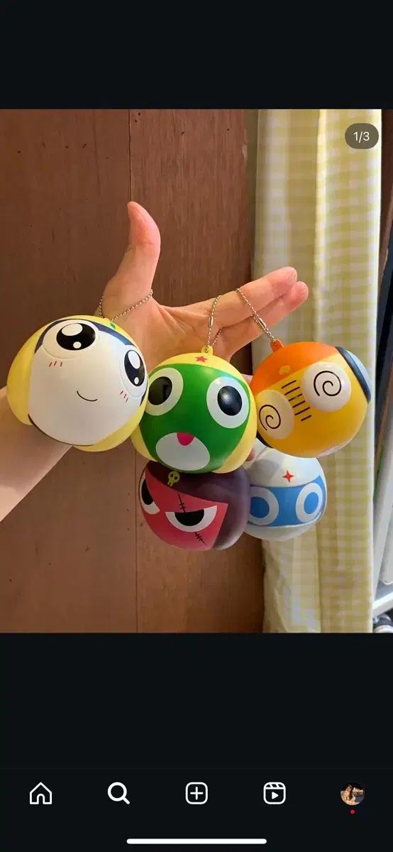 当時物／激レア 「ケロロ軍曹」 ミラーボール付キーホルダー ケロロ