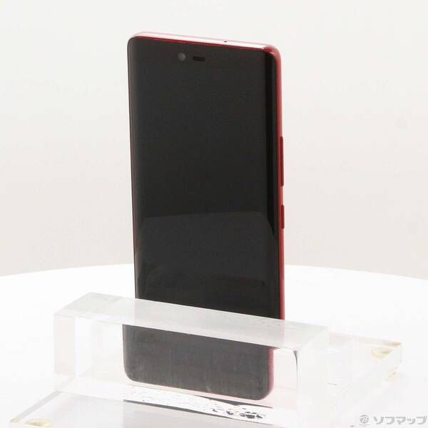 中古品〕 Rakuten Hand 5G 128GB クリムゾンレッド P780 楽天 SIM