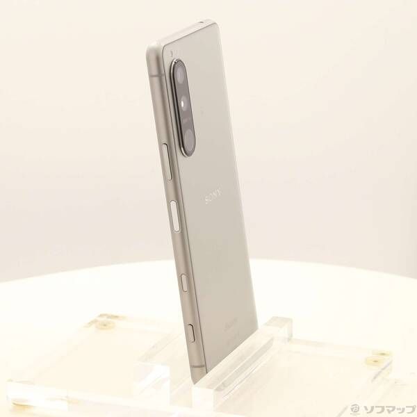 中古品〕 Xperia 5 III 128GB フロストシルバー SO-53B docomo SIM