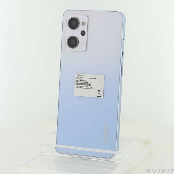 中古品〕 OPPO Reno7 A 128GB ドリームブルー OPG04 au SIMフリー【258