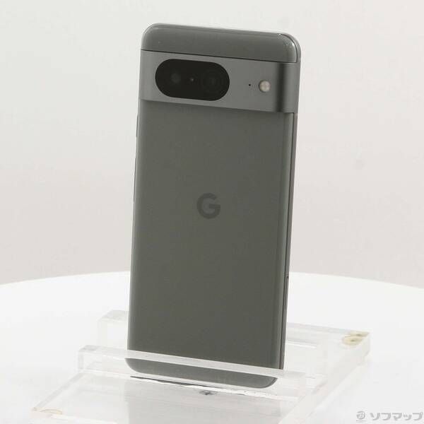 中古品〕 Google Pixel 8 128GB ヘーゼル GA048 au SIMフリー【258