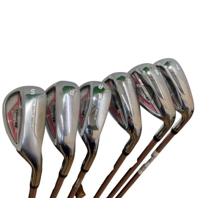 中古】 ブリヂストン TOUR B JGR(ピンク) 7S レディース アイアン
