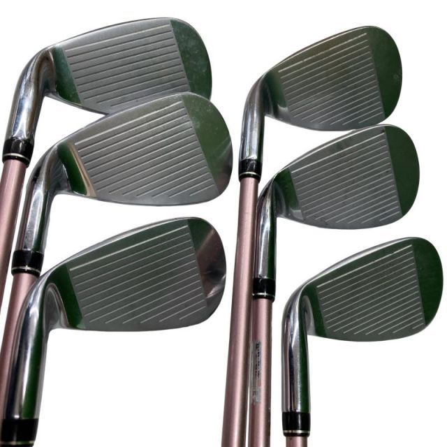 中古】 ブリヂストン TOUR B JGR(ピンク) 7S レディース アイアン