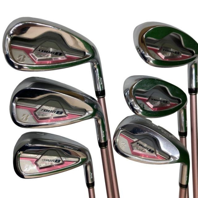 レディース！美品ブリヂストン TOUR B JGR/AirSpeeder5本Ｌ JGR アイアン(5本セット)AiR Speeder JGR for Iron レディス(アイアン