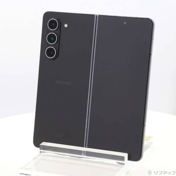 中古品〕 Galaxy Z Fold5 256GB ファントムブラック SC-55D docomo SIM