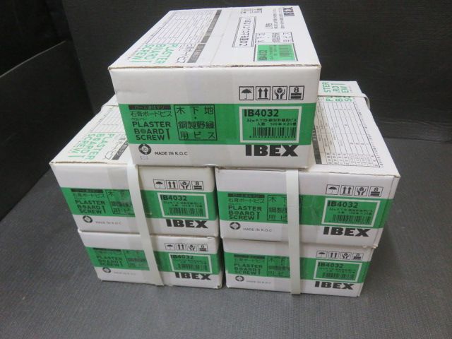 ♥ 5箱セット IBEX アイベックス 40 mm 石膏ボードビス ロールビス 100本 20巻＝2000本 5 ロール ねじ IB 4032 ボードビス 釘