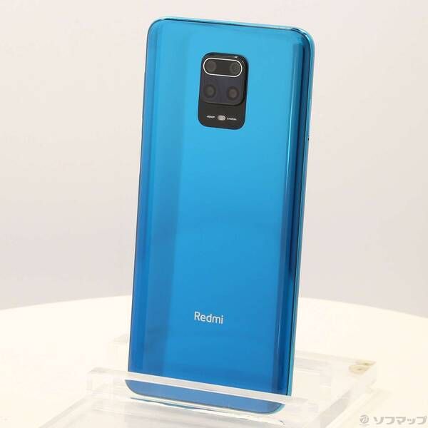 中古品〕 Redmi Note 9S 64GB オーロラブルー M2003J6A1R SIMフリー