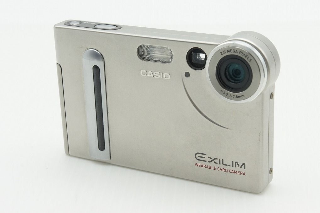CASIO カシオ EXILIM EX-S2 コンパクトデジタルカメラ シルバー