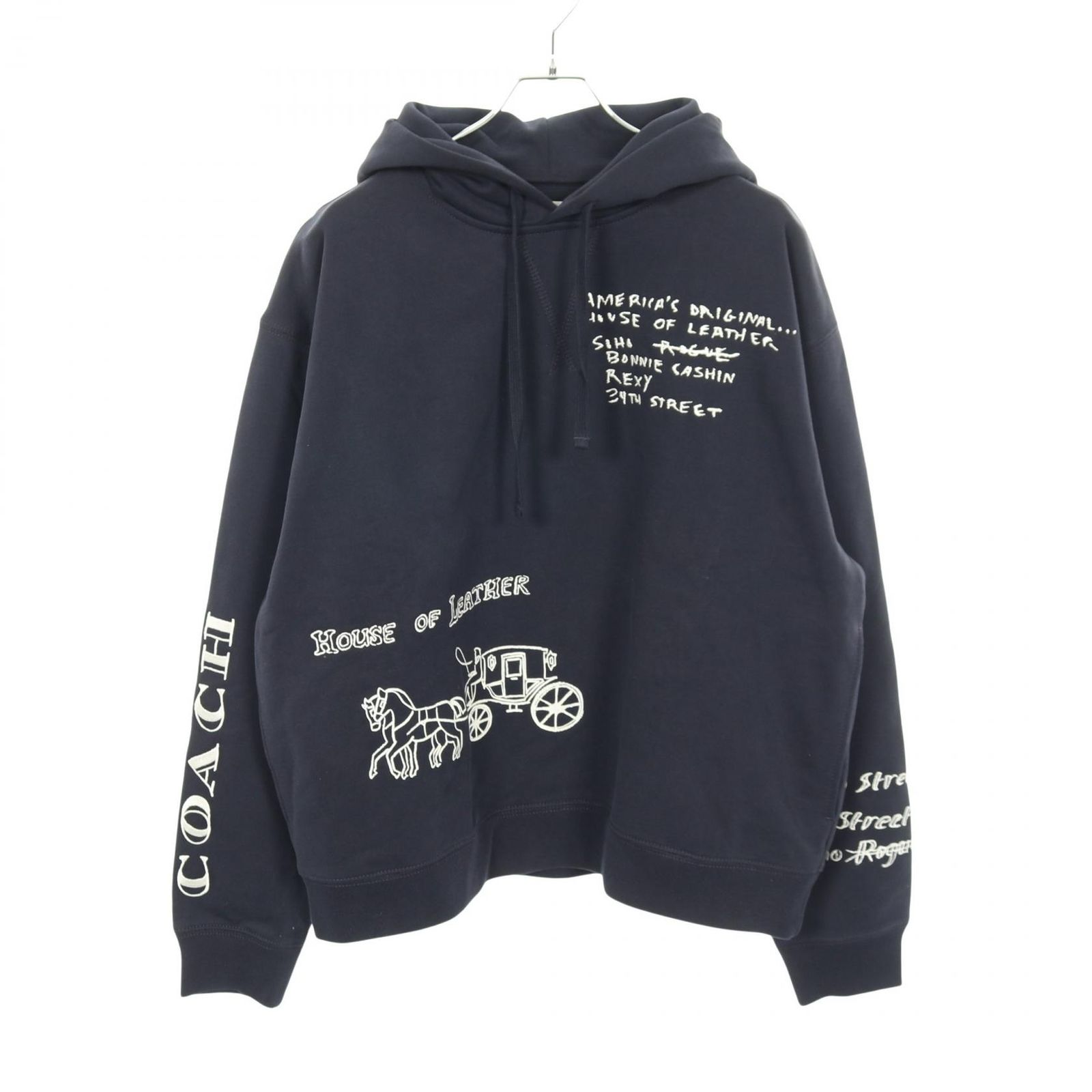 コーチ COACH パーカー Horse And Carriage CBL87 ダークネイビー 