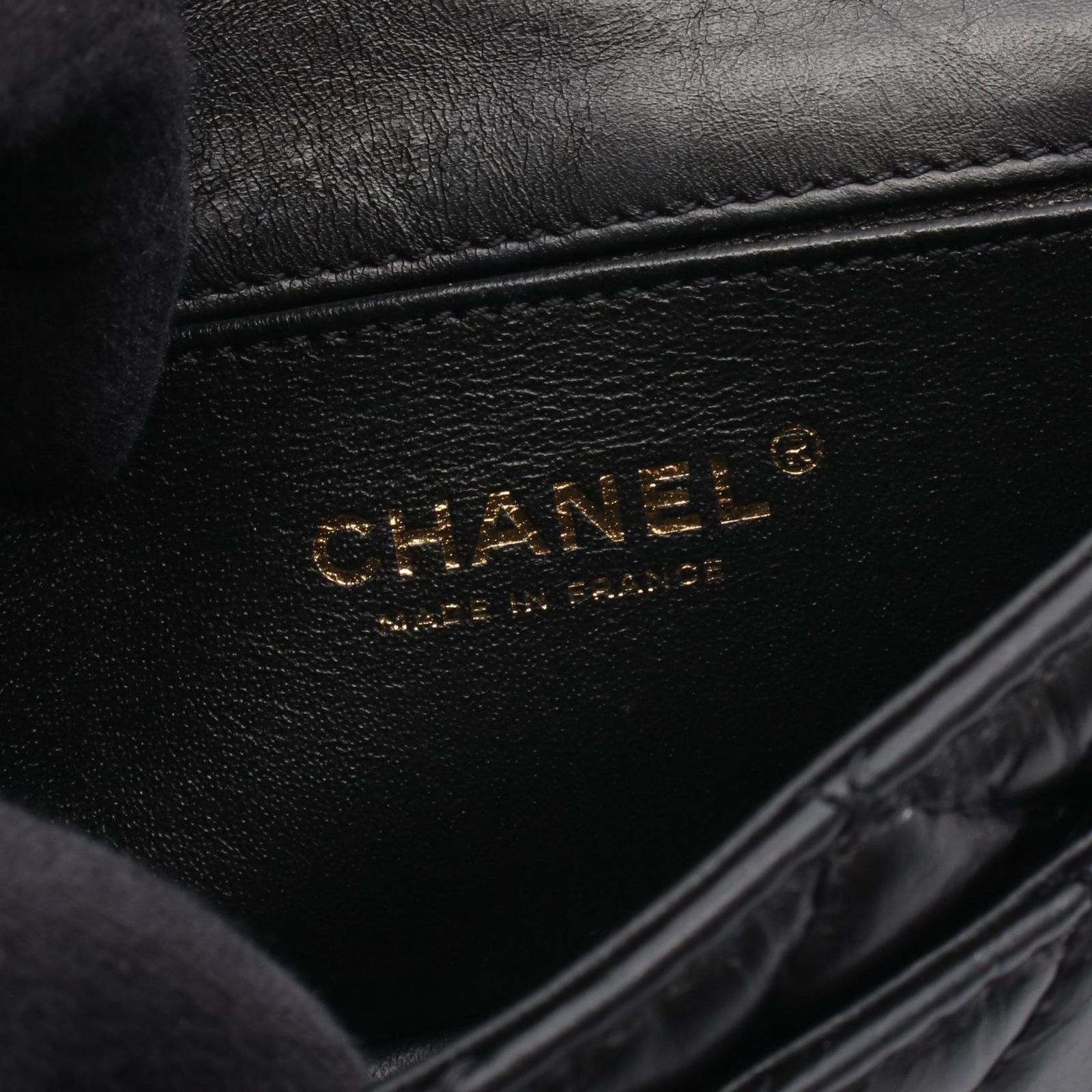 シャネル CHANEL ショルダーバッグ 2.55 ミニマトラッセ ブラック