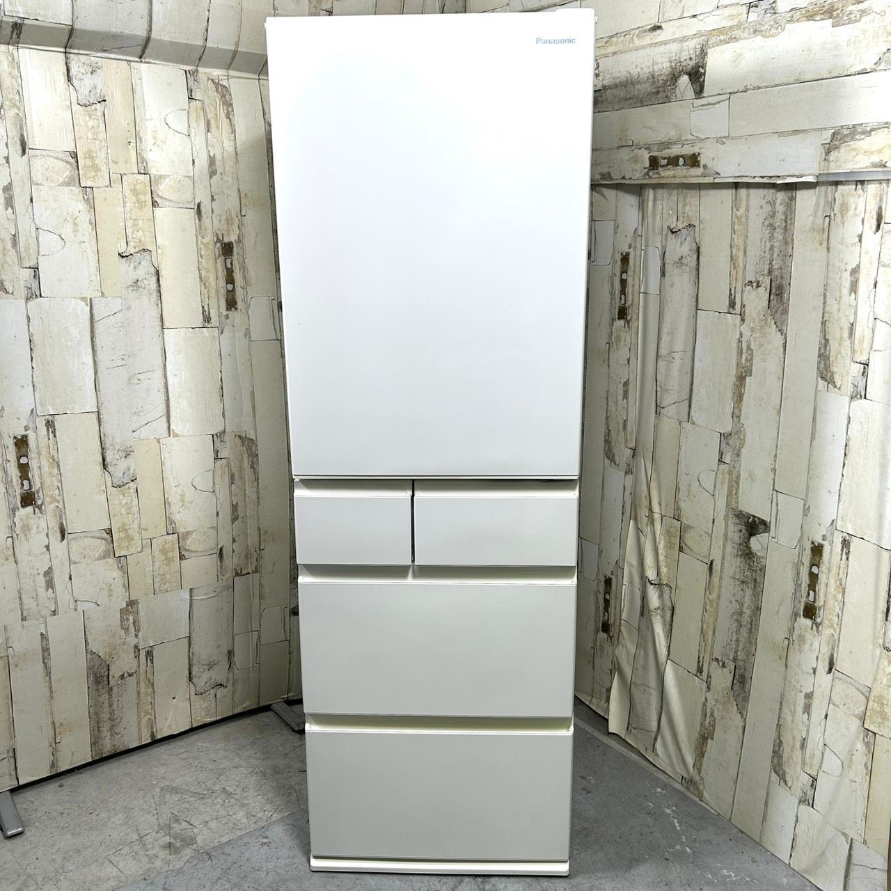 2021年製】Panasonic パナソニック NR-E417EX-W ノンフロン冷凍冷蔵庫