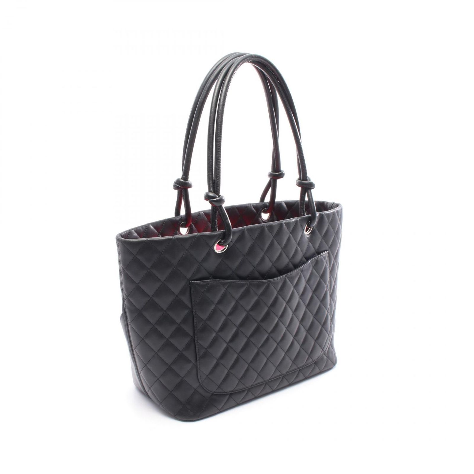 シャネル CHANEL トートバッグ カンボンライン ラージ ブラック