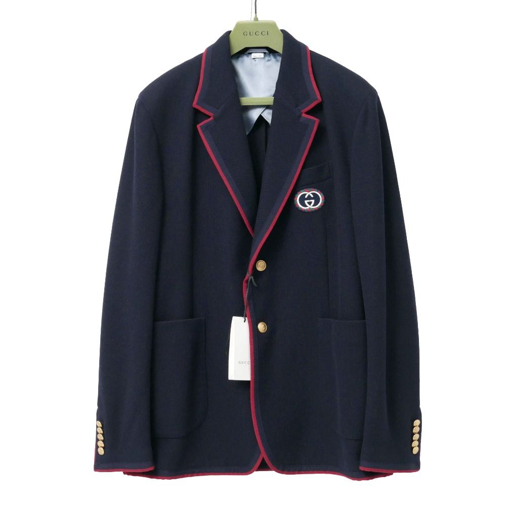 □未使用品□GUCCI グッチ テーラードジャケット サイズ56 GG