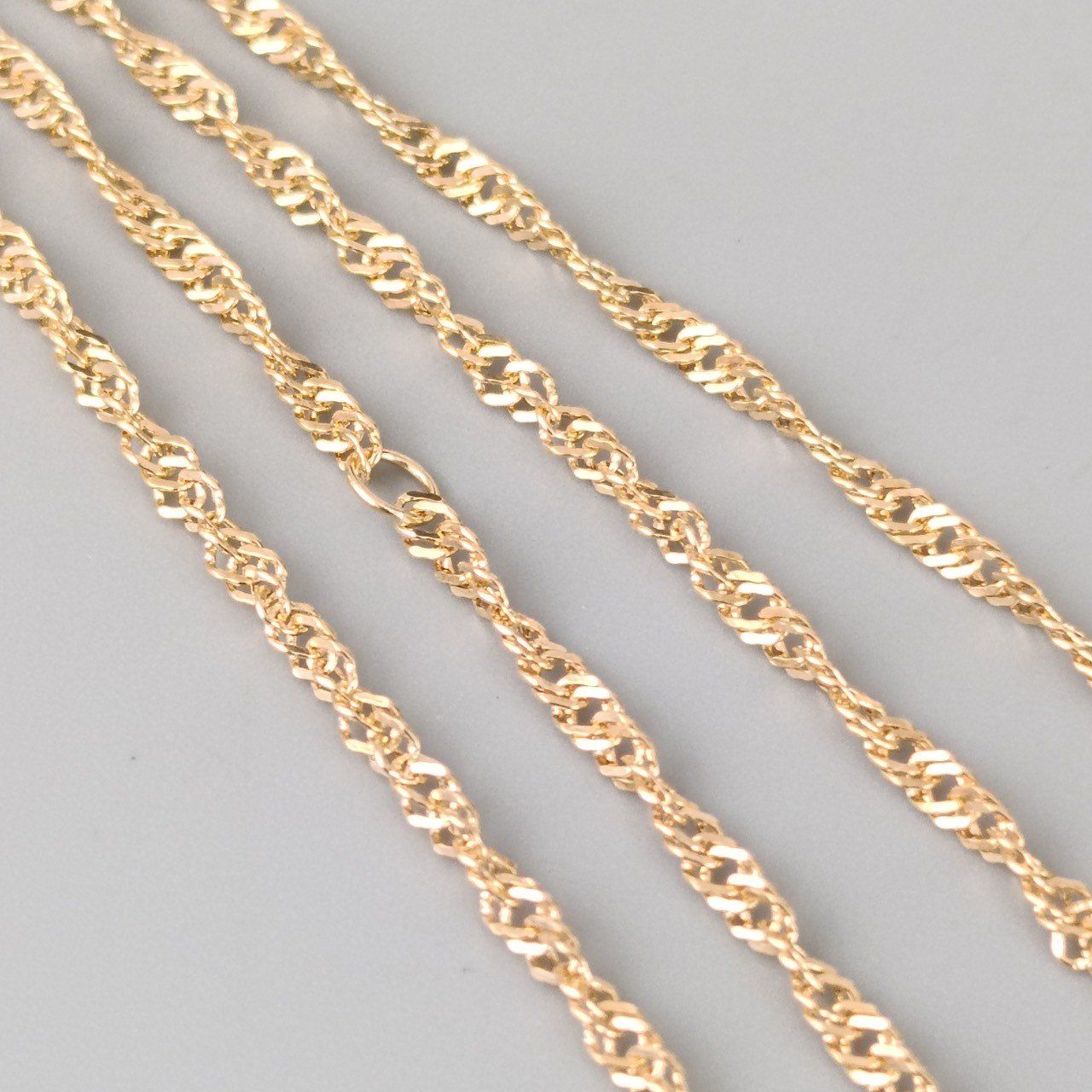 中古 ジュエリーマキ K18 デザイン ブレスレット 約3.88g 19cm