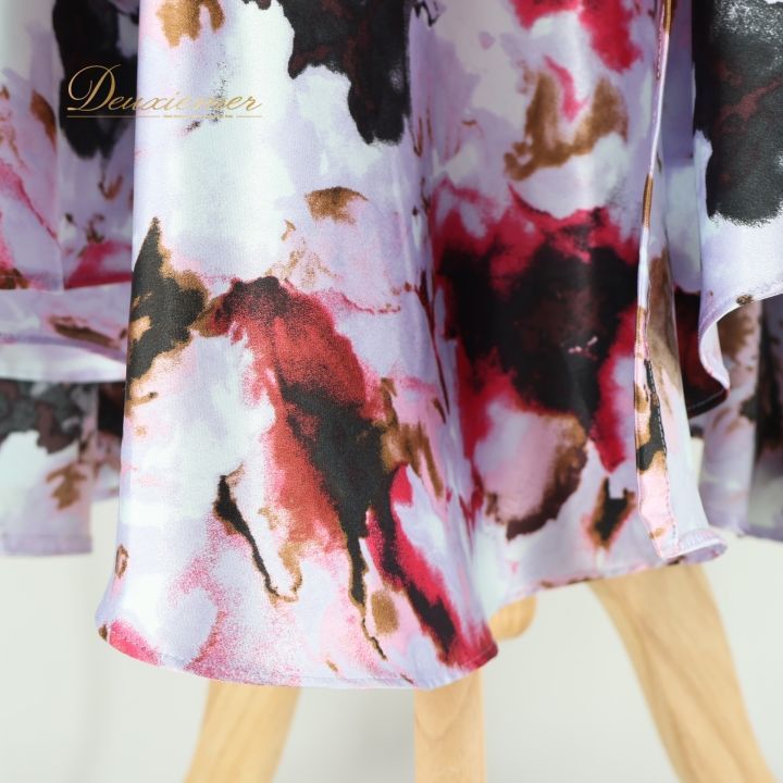 社交ダンス 衣装 スカート パープル系 チャコットロイヤルダンス