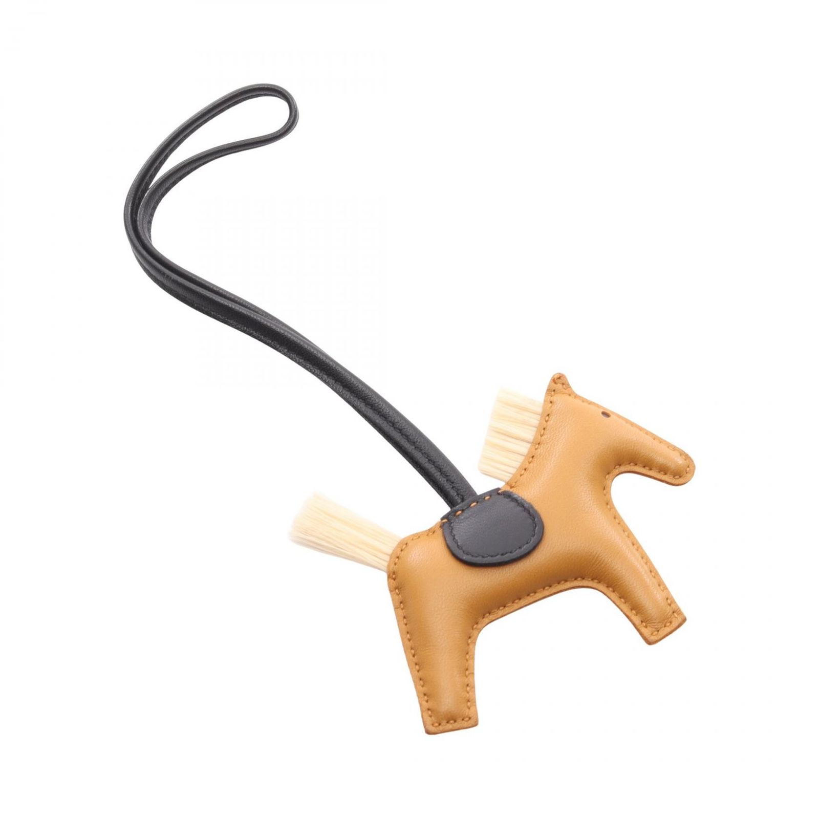 エルメス HERMES チャーム ロデオPM セサミ/ブラック/ナチュラル