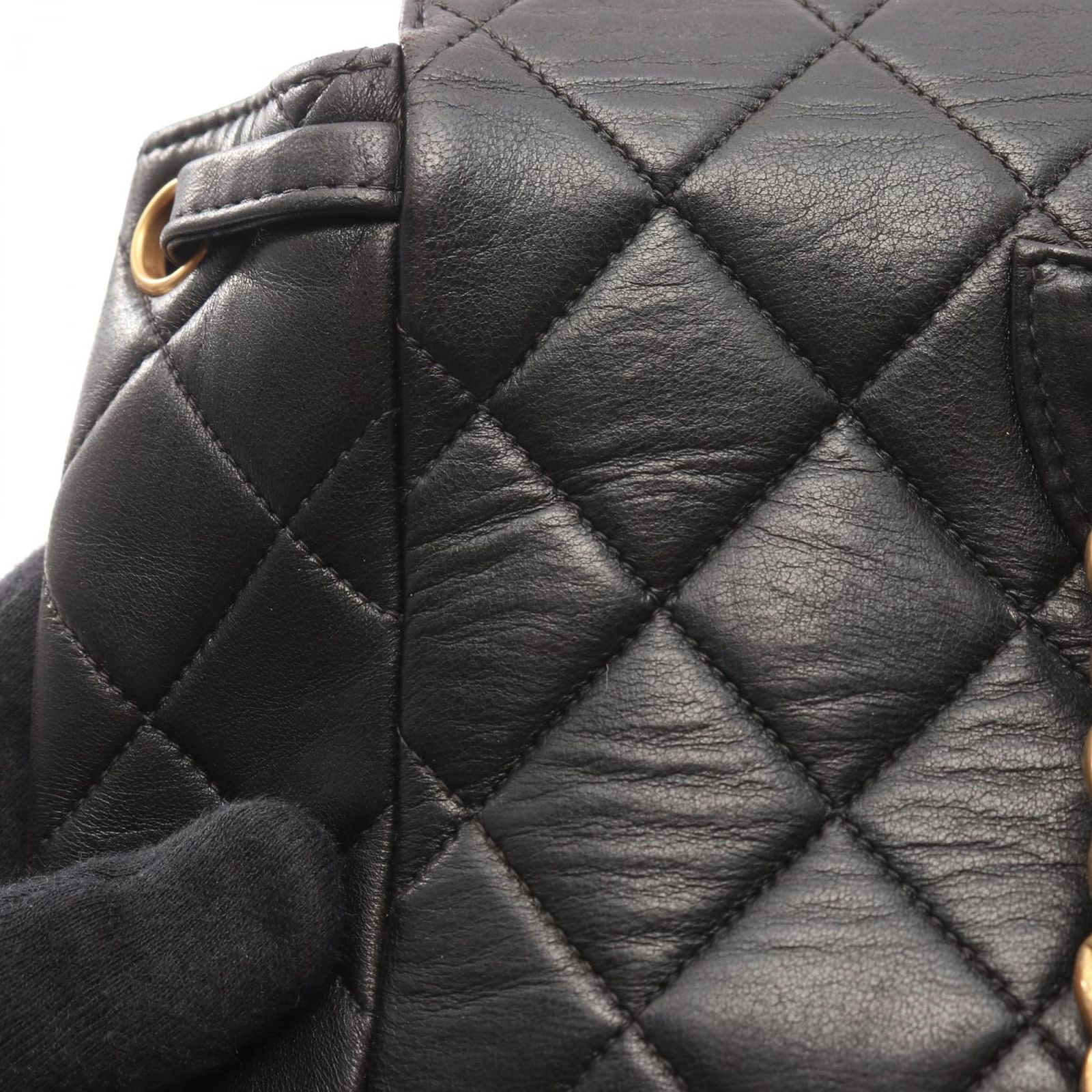 シャネル CHANEL リュックサック バックパック マトラッセ ブラック