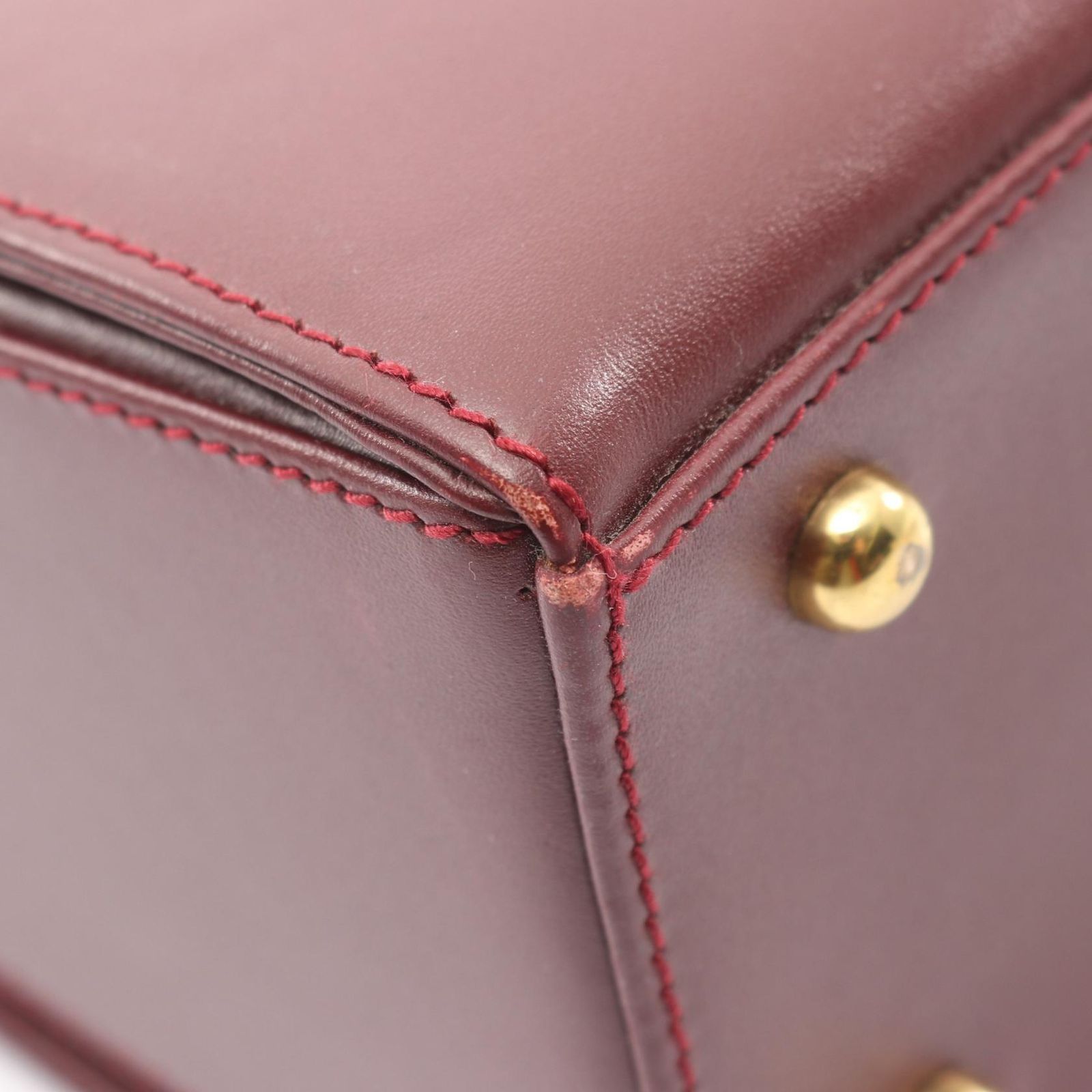 カルティエ CARTIER ハンドバッグ マストライン トップハンドル  