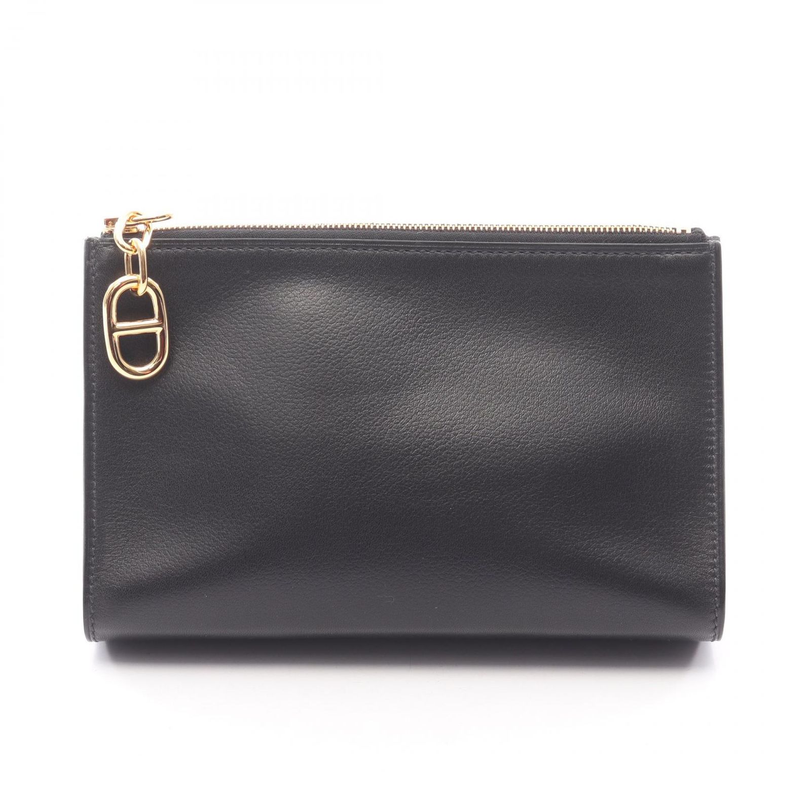 HERMES エルメス　ポーチ　ジップアンゴー　PM シェーヌダンクル　ブラック HERMES エルメス ポーチ ジップアンゴー PM シェーヌダンクル ブラック