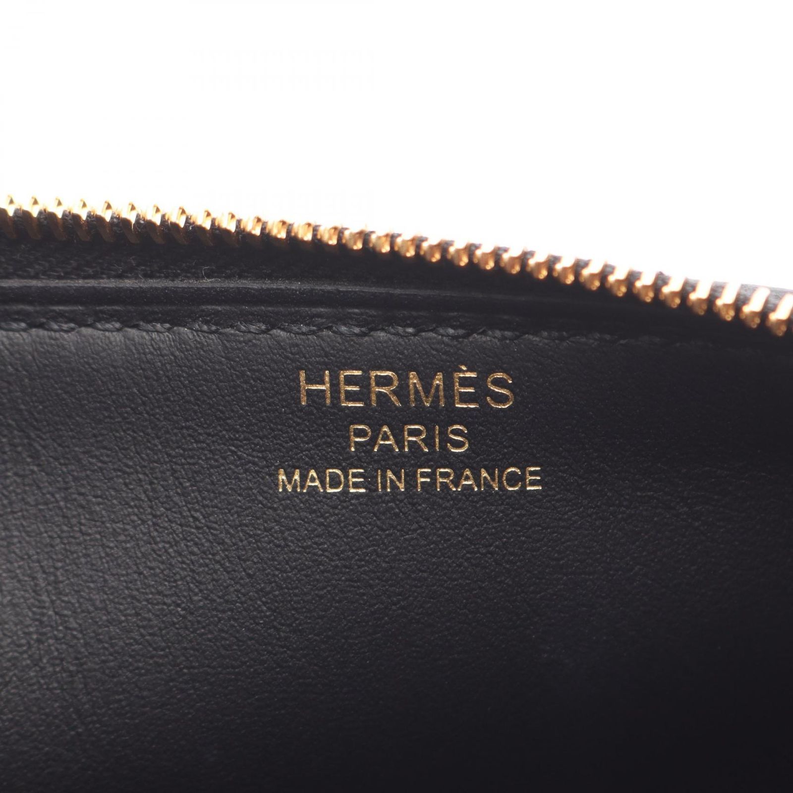 HERMES エルメス　ポーチ　ジップアンゴー　PM シェーヌダンクル　ブラック HERMES エルメス ポーチ ジップアンゴー PM シェーヌダンクル ブラック