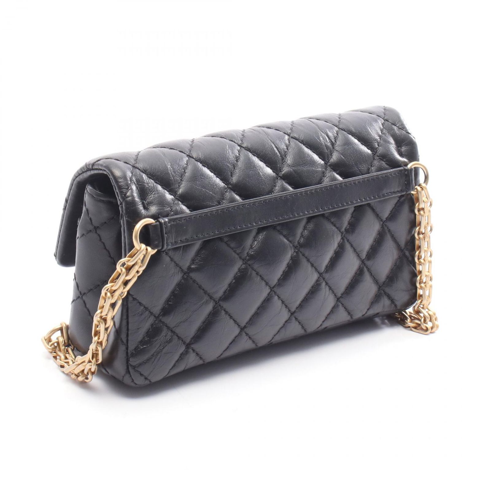 シャネル CHANEL ショルダーバッグ 2.55 ミニマトラッセ ブラック