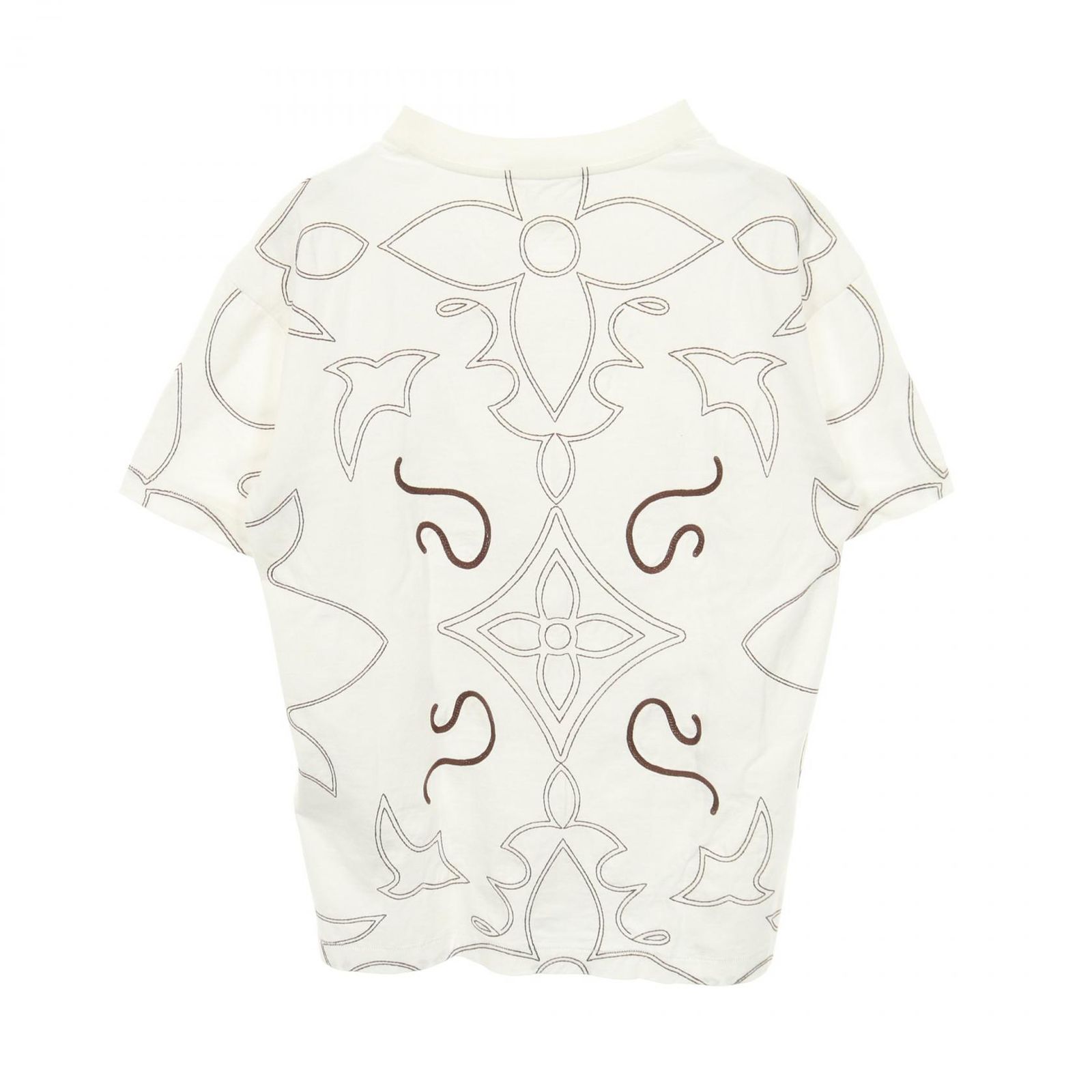 ルイ・ヴィトン LOUIS VUITTON 半袖Tシャツ エンブロイダード