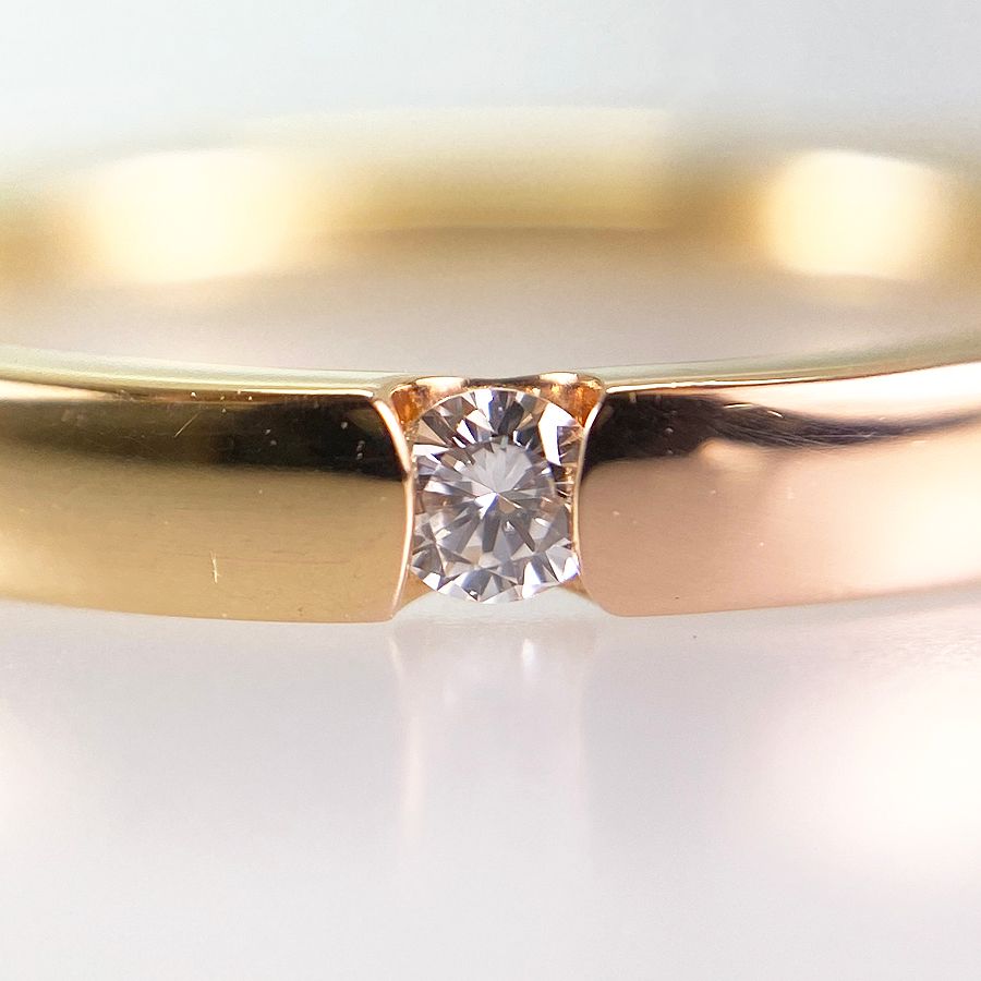 スタージュエリー STAR JEWELRY K18PG ダイヤモンド 11号(51) リング